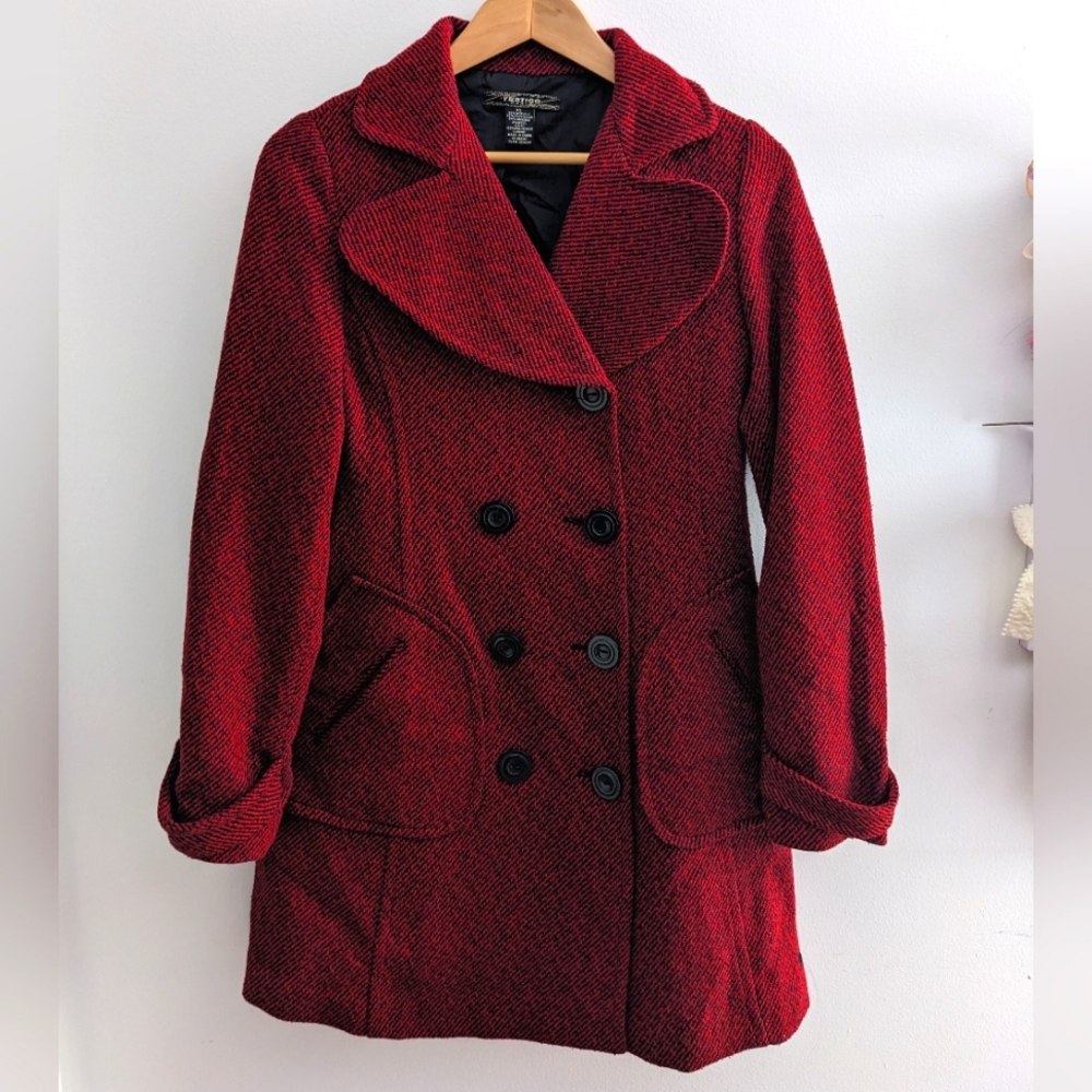 VERTIGO PARIS Red Trench Coat